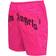 Palm Angels Logo Print Swimming Shorts - Hot Pink