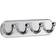 Beslagsboden Hakenrek Smedbo Xtra Design Met 4 Haken