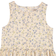 Wheat Sarah Dress - Alabaster Flowers (1235d-290)