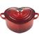 Le Creuset Heart med låg 20cm