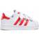 adidas Kid's Superstar - Cloud White/Vivid Red/Cloud White