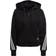 Adidas Essentials French Terry 3-Stripes Full-Zip Hoodie - Black/White Female