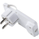 E-Line Schuko Vinkelstikprop m/jord - Hvid