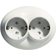 Schneider Electric Renova WDE006885 Seinäpistorasia 2-osainen