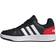 Adidas Hoops 2.0 Shoes - Core Black/Cloud White/Vivid Red