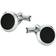 Montblanc Iconic Cufflinks - Silver/Onyx