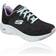 Skechers Arch Fit Comfy Wave W - Black/Lavender