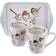 Wrendale Designs One Snowy Mug & Serveringsbricka 3st