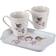 Wrendale Designs One Snowy Mug & Serveringsbricka 3st