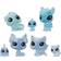 Hasbro Littlest Pet Shop Rosted Wonderland Lekset 7 Pack