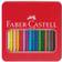 Faber-Castell Jumbo Grip Coloured Pencils Metal Tin 16-pack