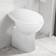 vidaXL Toilet Verhoogd 7 cm Soft-Close Randloos