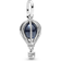 Pandora Charm Moments Voyage Montgolfière Bleu Argent