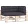 vidaXL 314558 Chair Cushions Gray (119.888x80.01cm)