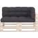 vidaXL 314558 Chair Cushions Gray (119.888x80.01cm)