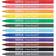 Colour Broad Fibre Tip Marker 12-pack