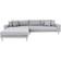 House Nordic Lido Lounge Sofa 290cm 4 personers