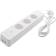 Deltaco Smart Home Älyjatkojohto 3x CEE 7/3 2x USB-A 1.5m
