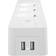 Deltaco Smart Home Älyjatkojohto 3x CEE 7/3 2x USB-A 1.5m
