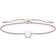 Thomas Sabo Charm Club Heart Bracelet - Silver/Pink