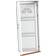 Sparvinduer FD0301 Yderdør Klart glas (84x158.5cm)