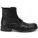 Jack & Jones Leather Stitched Boots M - Black/Anthracite