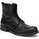 Jack & Jones Leather Stitched Boots M - Black/Anthracite