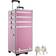tectake Makeupkuffert med 4 etager 100cm