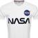 Alpha Industries NASA Reflective T-Shirt - Blanc Bleu