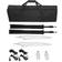 vidaXL Kit de Studio Photo et Toile de Fond Lampes et Parapluies Kit d'Eclairage Support de Trépied Photographie Portraits Publicitaire