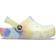 Crocs Kid's Classic Tie Dye Graphic- White/Multi