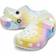 Crocs Kid's Classic Tie Dye Graphic- White/Multi