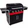 Char-Broil Barbecue A Gas E Carbonella GAS2COAL 2.0 4B 4 Bruciatori Con Fornello Laterale Extra