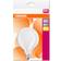 Osram Lampadina LED, E27 globo, opaco, luce calda, 11W= 1521LM (equiv 100 W) 320