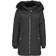 Only Camilla Long Quilted Jacket - Black