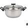 Quid Casserole Avec Couvercle En Verre Habitat Acier Inoxydable 30 cm