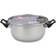 Quid Casserole Avec Couvercle En Verre Habitat Acier Inoxydable 30 cm