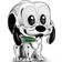 Pandora Disney Pluto Charm - Silver/Black/Green