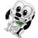 Pandora Disney Pluto Charm - Silver/Black/Green