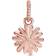 Pandora Daisy Flower Dangle Charm - Rose Gold/Pink/Transparent