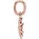 Pandora Daisy Flower Dangle Charm - Rose Gold/Pink/Transparent