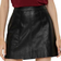 Vero Moda Sylvia Coated Mini Skirt - Black