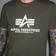 Alpha Industries Basic T-Shirt Reflective Print - Dark Green