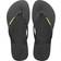 Havaianas Slim Logo Metallic - Black