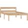 vidaXL Solid Pine 60cm Sengeramme 90X200cm
