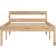vidaXL Solid Pine 60cm Sengeramme 90X200cm