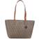 DKNY Bryant Medium Zip Tote Bag - Mocha/Caramel