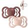 Bibs Pacifier Supreme Silicone Size 2 2 kpl Woodchuck/Blush