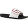 Hunter Original Terry Towelling Logo Adjustable Slides - Black/White