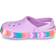 Crocs Crocband Chevron Beaded Clog - Orchid